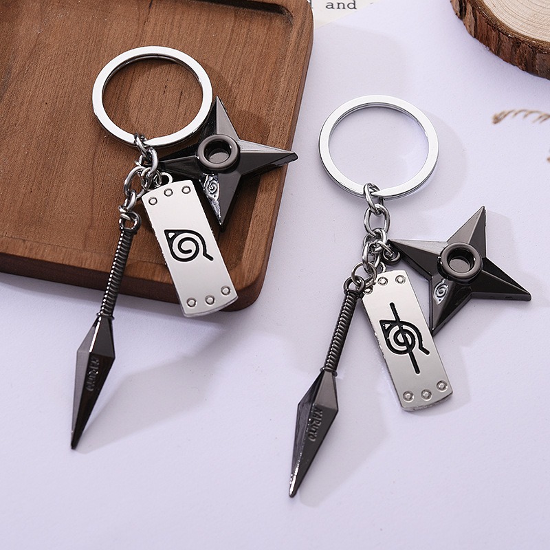 Carabiner Keychain - バンダイアニメナルトキーホルダー車のキーバッグバックパックアクセサリーキーホルダーアクセサリー女性のジュエリー男性のギフト