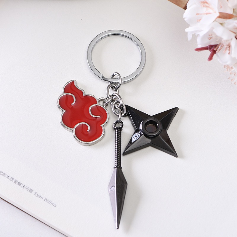 バンダイアニメナルトキーホルダー車のキーバッグバックパックア - Carabiner Keychain のレビューと価格