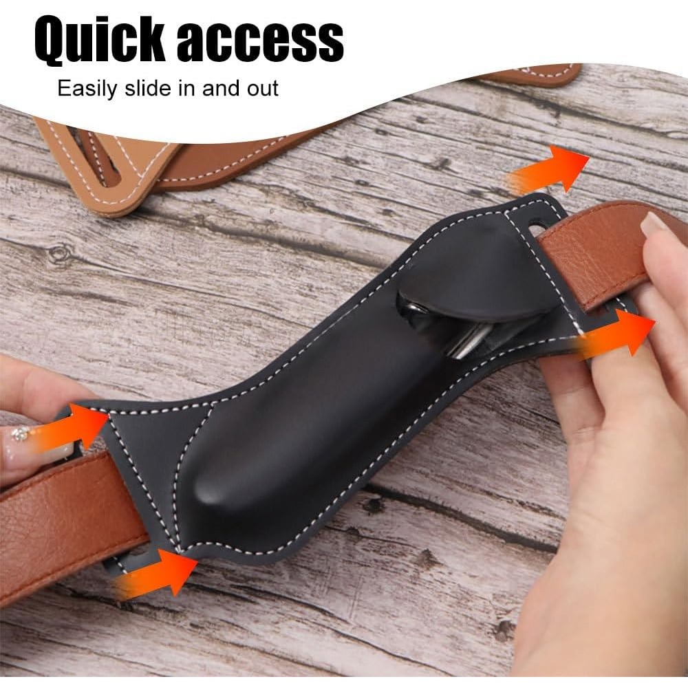 戦術用EDC折りたたみナイフシースウエストハンギング5インチ - Edc Carry Knife のレビューと価格