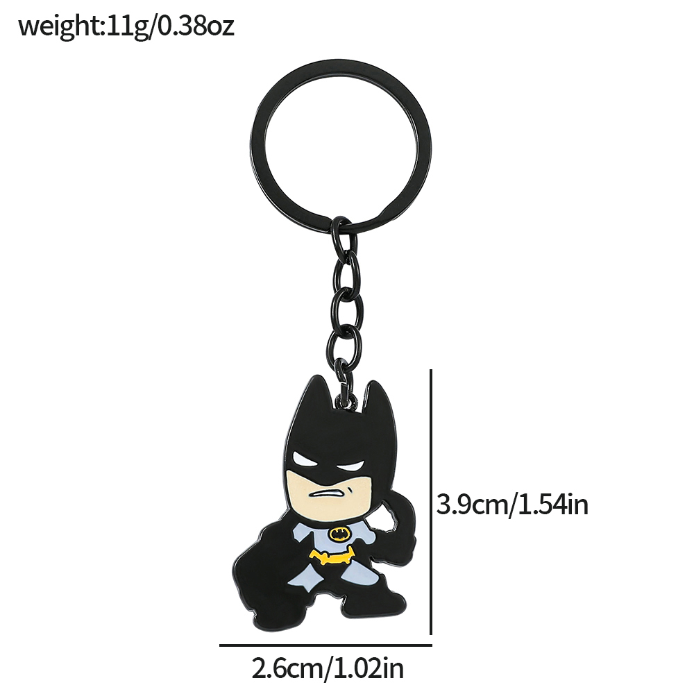 バットアニメーション周辺機器漫画キーホルダーハロウィンカーキ - Carabiner Keychain のレビューと価格