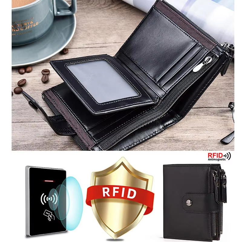 男性用 RFID 抗磁性財布ハンドヘルドマネークリップ多機能 - Money Clip Magnetic のレビューと価格