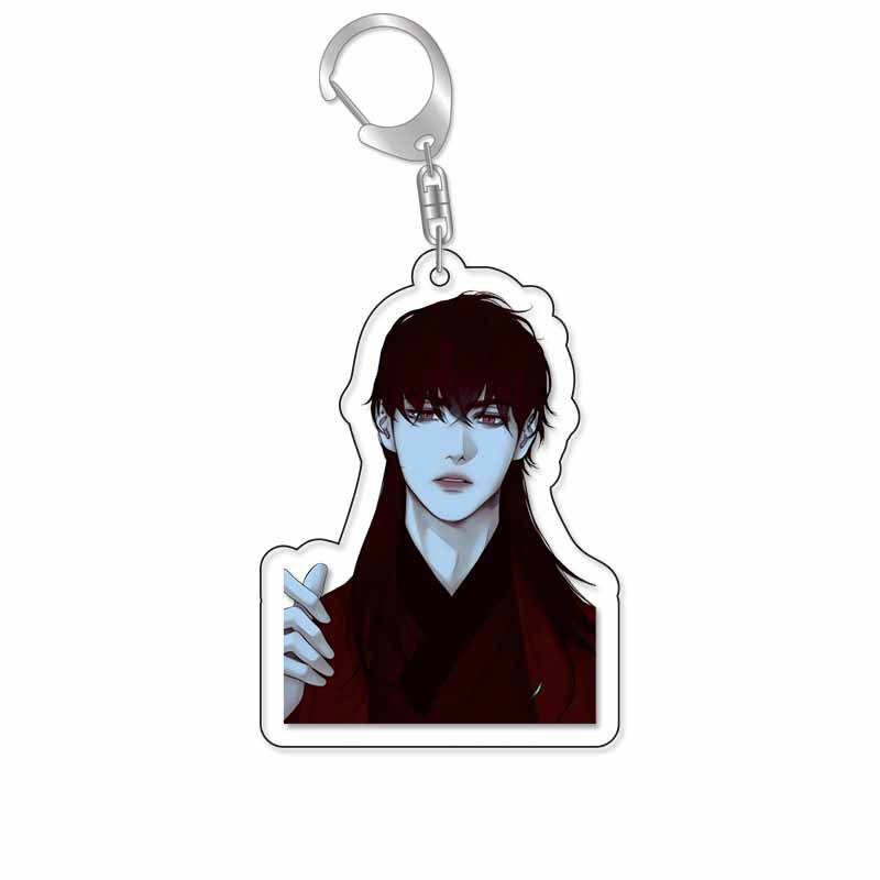 ホットコミック Q バージョンアクリルキーホルダーアニメファ - Carabiner Keychain のレビューと価格