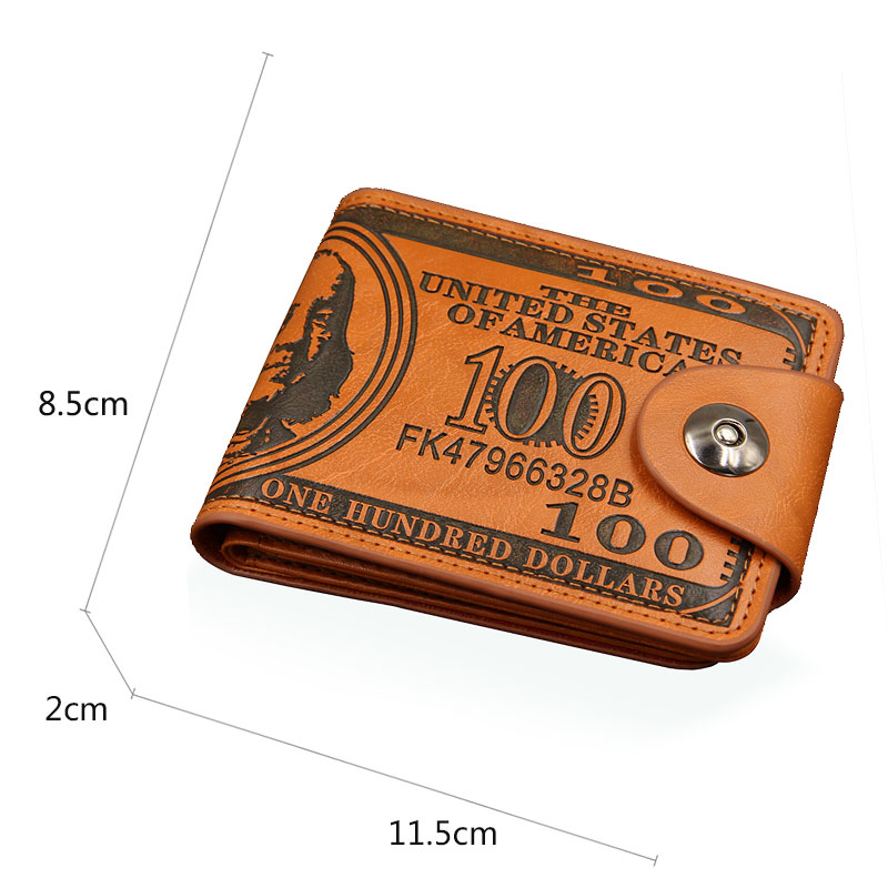 新しいシンプルなショートメンズ財布カードホルダー小さなマネー - Money Clip Magnetic のレビューと価格
